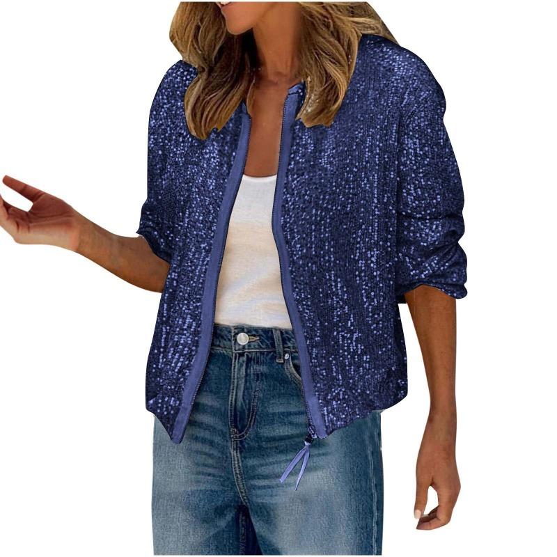 BITCED Women's Vintage Casual Solid Color Print Autumn Winter Long Sleeve Jackets & Coats