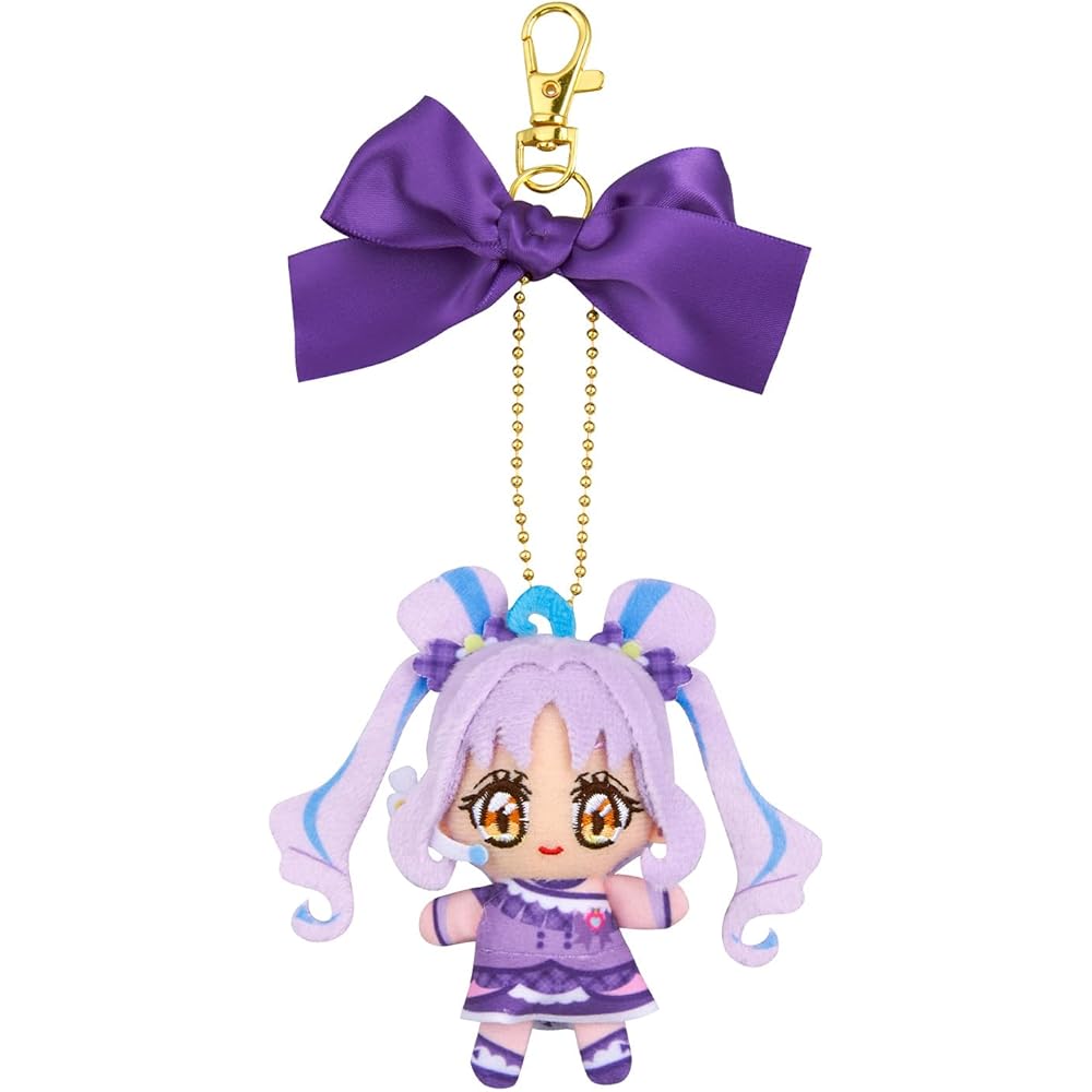 Bandai Cure Kyuun Kyuun Mascot Plush Toy Soft Toy for Kids with Cute Design and Colorful Details