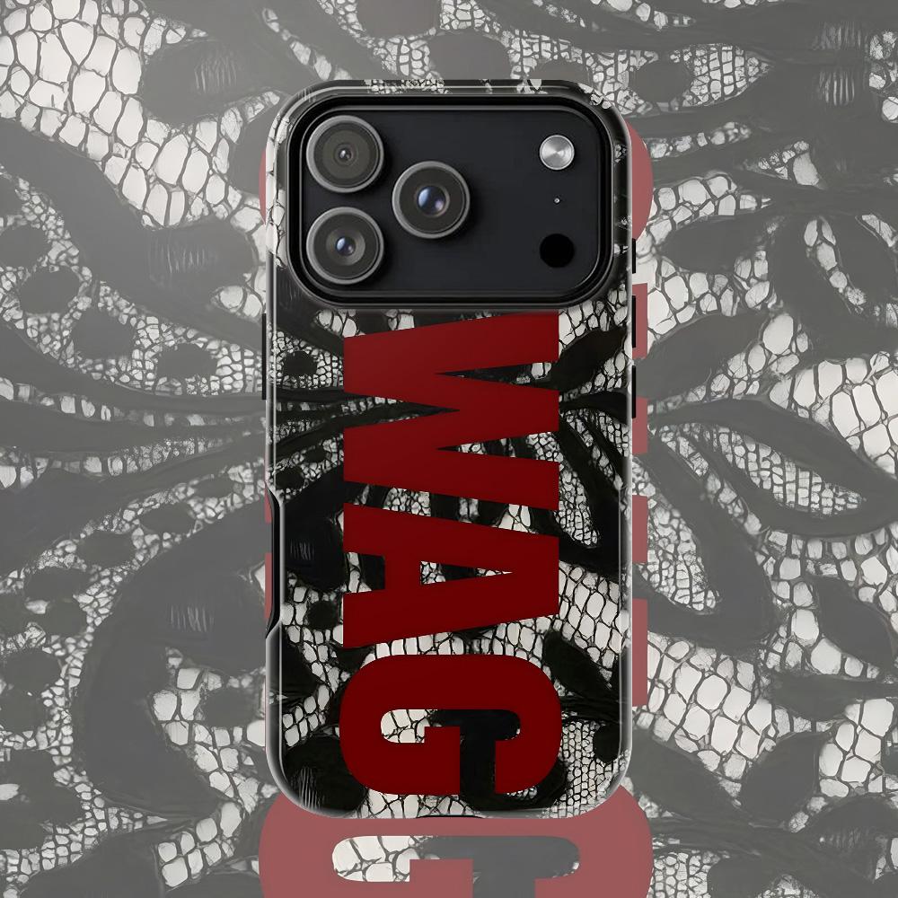 Funda de Teléfono Estilo Y2K SWAG Clmj Para IPhone 17 17e 16e 16 15 14 13 12 11 X XS XR XSMAX 8 Air Pro Max Plus Cubierta Trasera de Doble Capa
