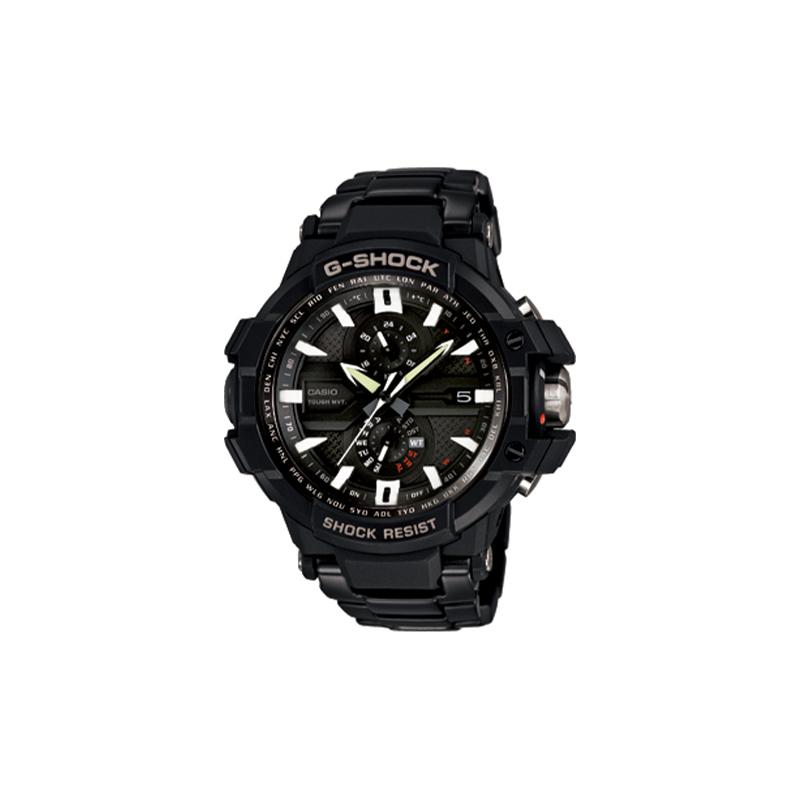

Casio MASTER OF G-AIR Series Waterproof and Shockproof Luminous Smart Watch Quartz Movement Resin Strap Japanese and Korean Watch Men s GW-A1000D-1ADR чорний
