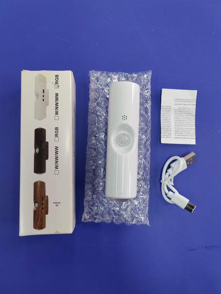 Smart Magnetic Charging Induction Night Light with Dual Cat Eye Design