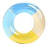 Anello gonfiabile da nuoto rétro a righe ispessito per bambini Xiao Lü - Design Oliva e Fiore di Ciliegio