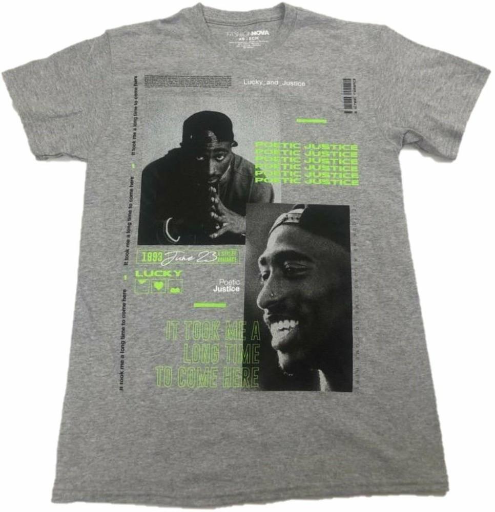 Poetic Justice Lucky Street Romance Song Lyrics Tupac Shakur 2Pac Mens T-Shirt Unisex T-Shirt L