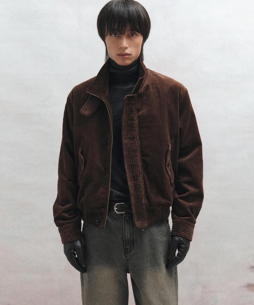 Big Union Corduroy Blouson Jacket (Brown)