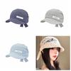 Plaid Headscarf Baseball Hat Lace Strappy Bandana Cap Casual Sunscreen Headscarf Hat  Summer