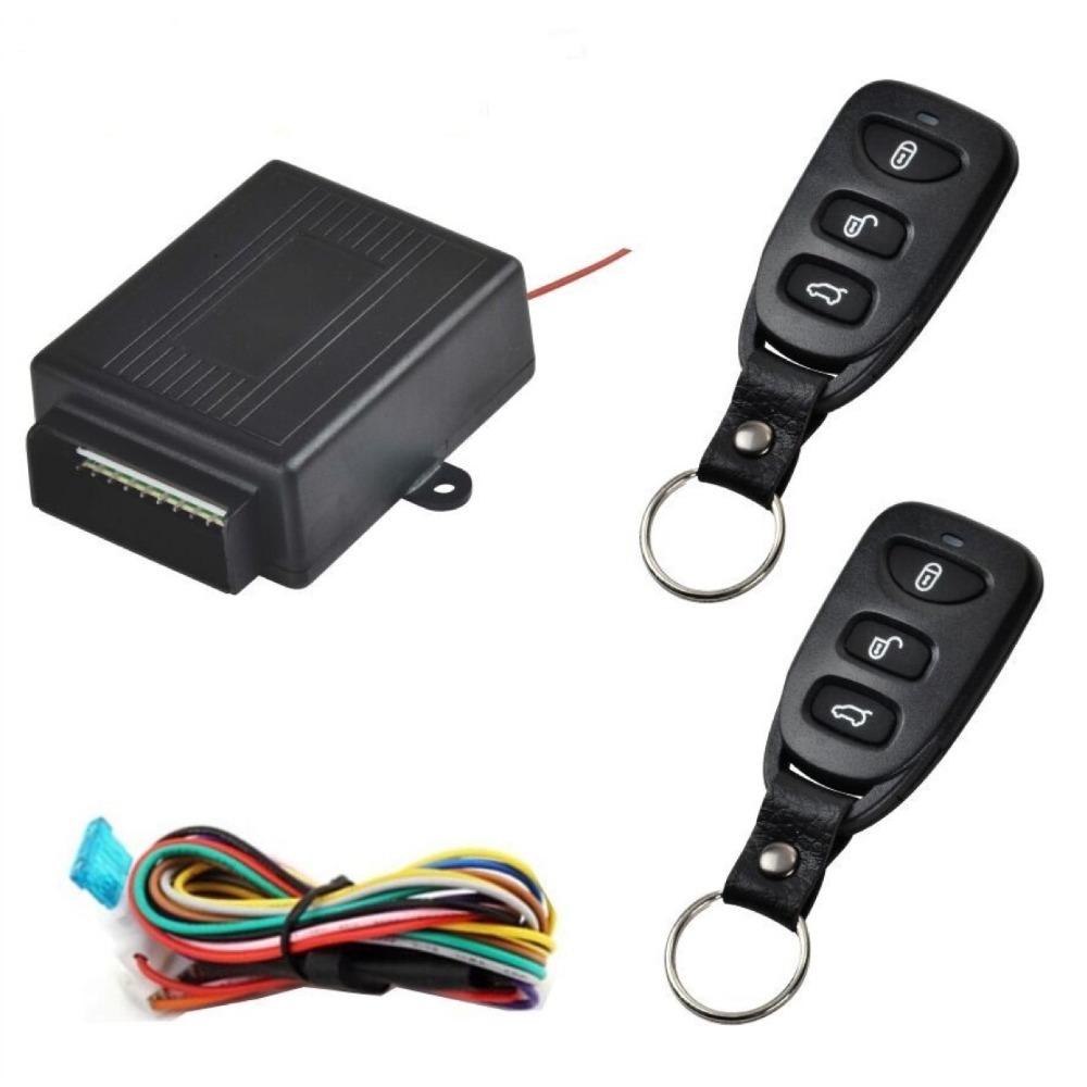 Release Button Remote  Kit 12V Auto Remote Lock System Universal Locking System  Universal Fitment