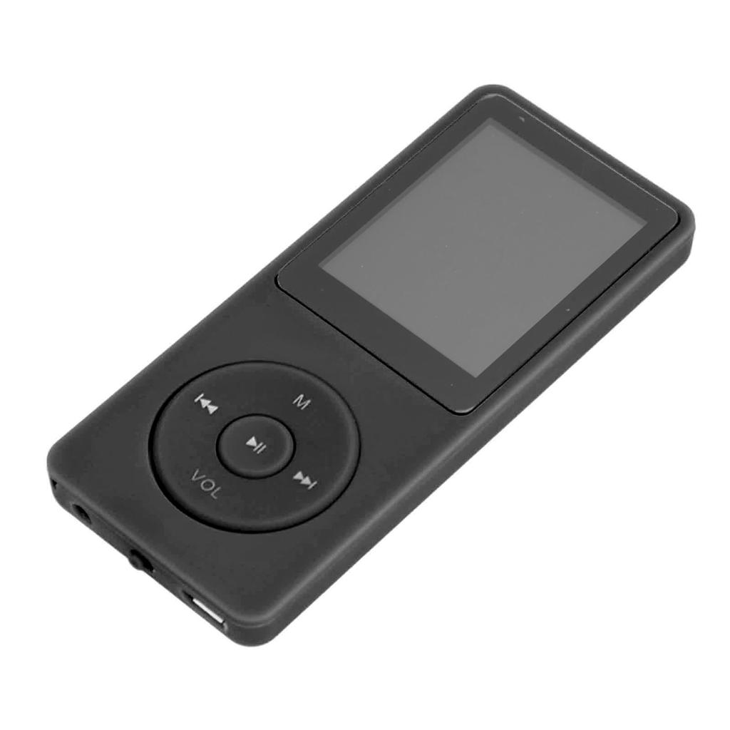 MP3 Player 1.8in TFT HD Screen Built in Microphone FM Function Mini Portable Music Player with Earphone
