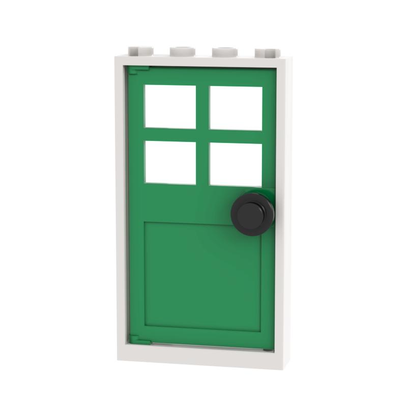 Tür Fenster Bausteine Kompatibel Große Marke Kinderspielzeug 60596 60623 6141 Frühes Lernen MOC Bildung Geschenke