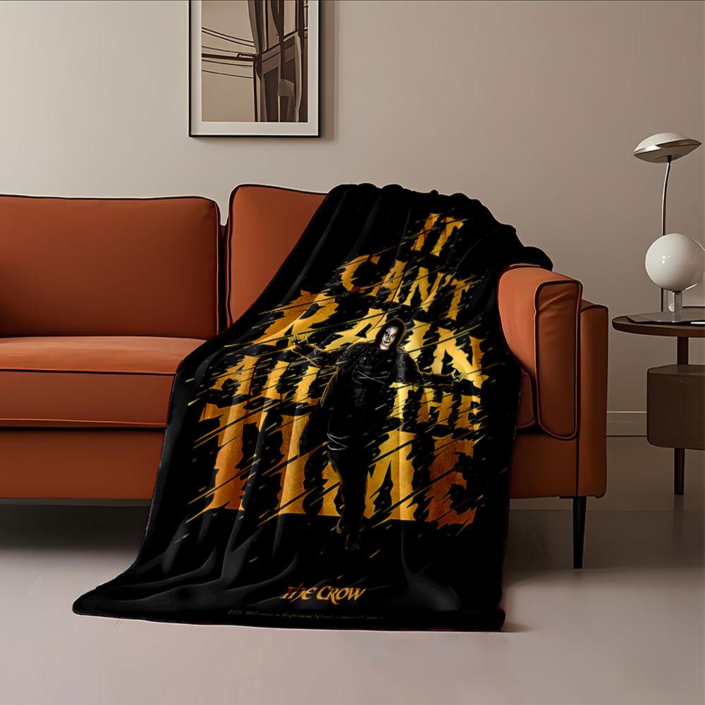 The Crow Quote Blanket for all seasons blanket lunch break throw gift