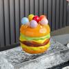 Creative Dessert Salad Fork Rustproof Cute Toothpick with Holder  Ceramic Cutlery
