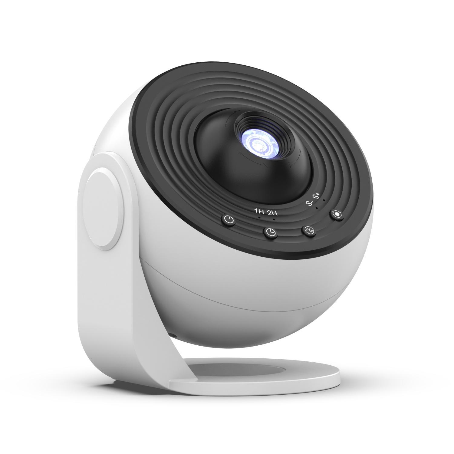 

Ночник-проектор звездного неба Galaxy, вращающийся на 360°, с Bluetooth и пультом дистанционного управления, для детской спальни/свадьбы/подарка на День святого Валентина белый