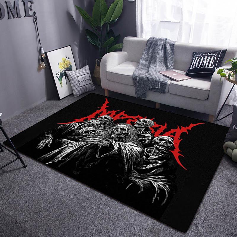 Halloween  Horror Rug - Home Carpet Office Decorative Carpet For Living Room Bedroom Door Mat Floor Rug Computer Chair Area Rug