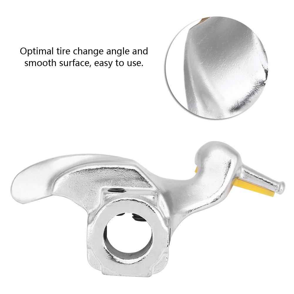 Qiilu Stainless Steel Duck Head Tire Changer, Car Tire Changer Mount Demounted Duck Head Tool Diameter 28mm 30mm(28MM)