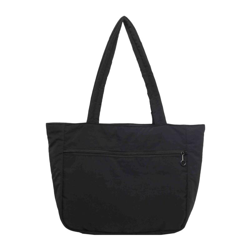 

Сплошная цветная сумка, женская большая вместительная сумка, пригородная сумка через плечо чёрный