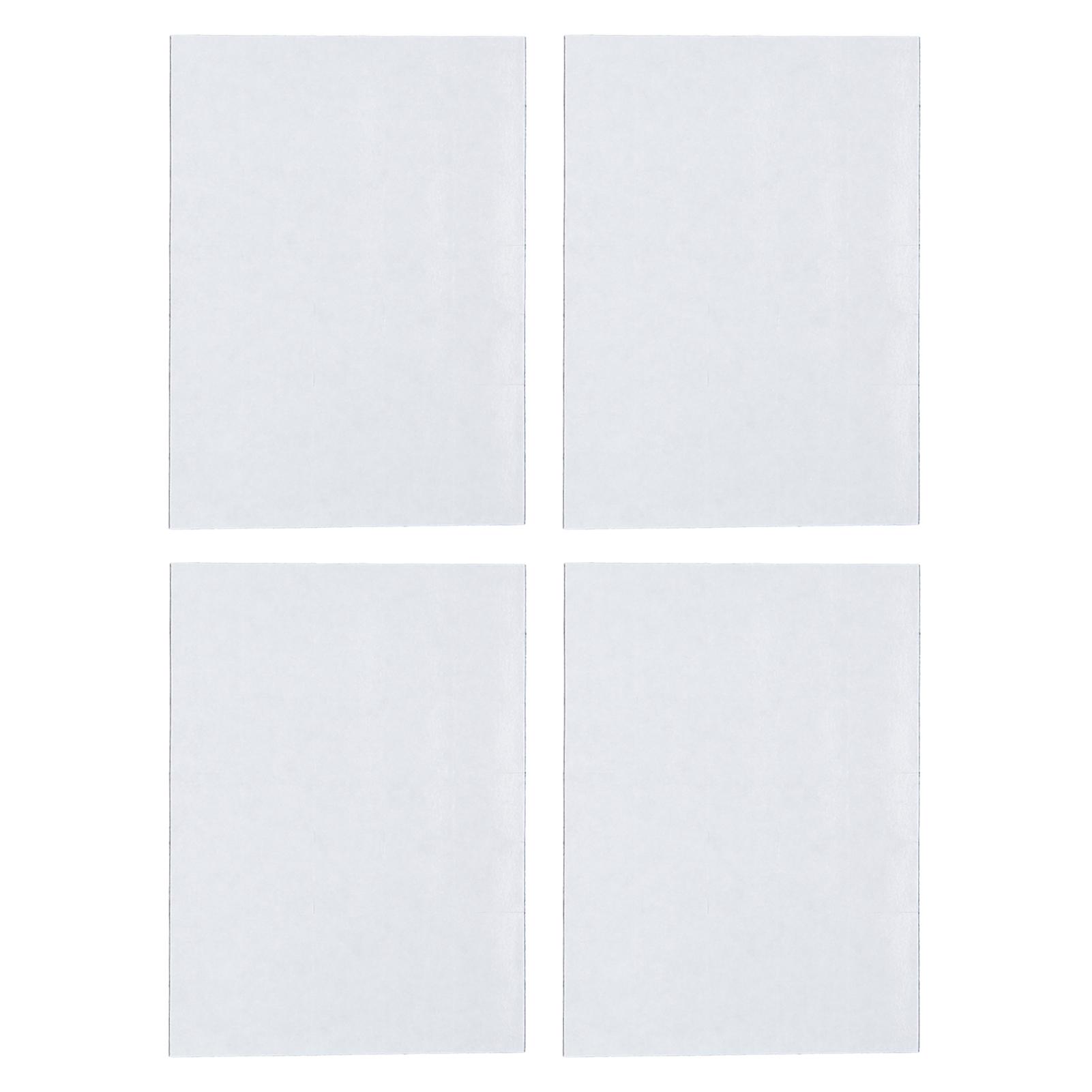 

140 Pieces Self-Adhesive Magnetic (Each 15x15x0.5mm) on 4 Tape Sheets with Strong Adhesive Backing for Crafts Photo Schedule Business Card
