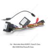 Car Android 16PIN Power Wiring Harness Cable With Canbus For Mercedes Benz B200/C-Class/E-Class/ML/S300/Vito/Viano/R-Class