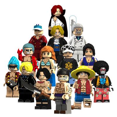 14 pezzi Moc Serie Anime Building Blocks Giocattoli per bambini