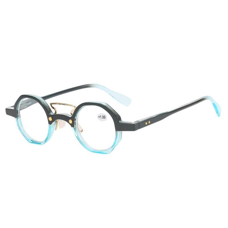 

Vintage Small Round Frame Reading Glasses For Men Women Anti Blue Light Eyeglasses Elderly Magnifying Presbyopia Glasses+1.0~~4 +100