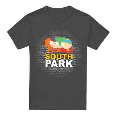South Park Unisex Adult Lyrics T-Shirt