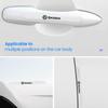 4/8Pcs Car Door Handle Sticker Protective Film Decals Accessories For Skoda Octavia MK2 MK3 2 3 A7 Fabia Karoq Kodiaq Rapid afx388
