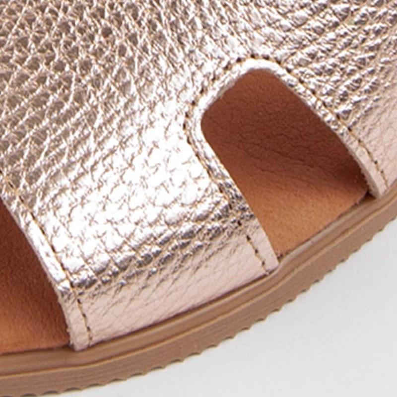 Women's Leather Sandal. Purapiel Hacca2 102712