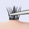 Fluffy Glue Free Cluster Eyelashes Individual Segmented Eyelashes Bundles  Daily