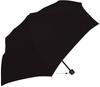Large 60cm Folding Manual Fiberglass Plain Men's Umbrella, Lightweight, Opening, Ribs, Windproof, Black.