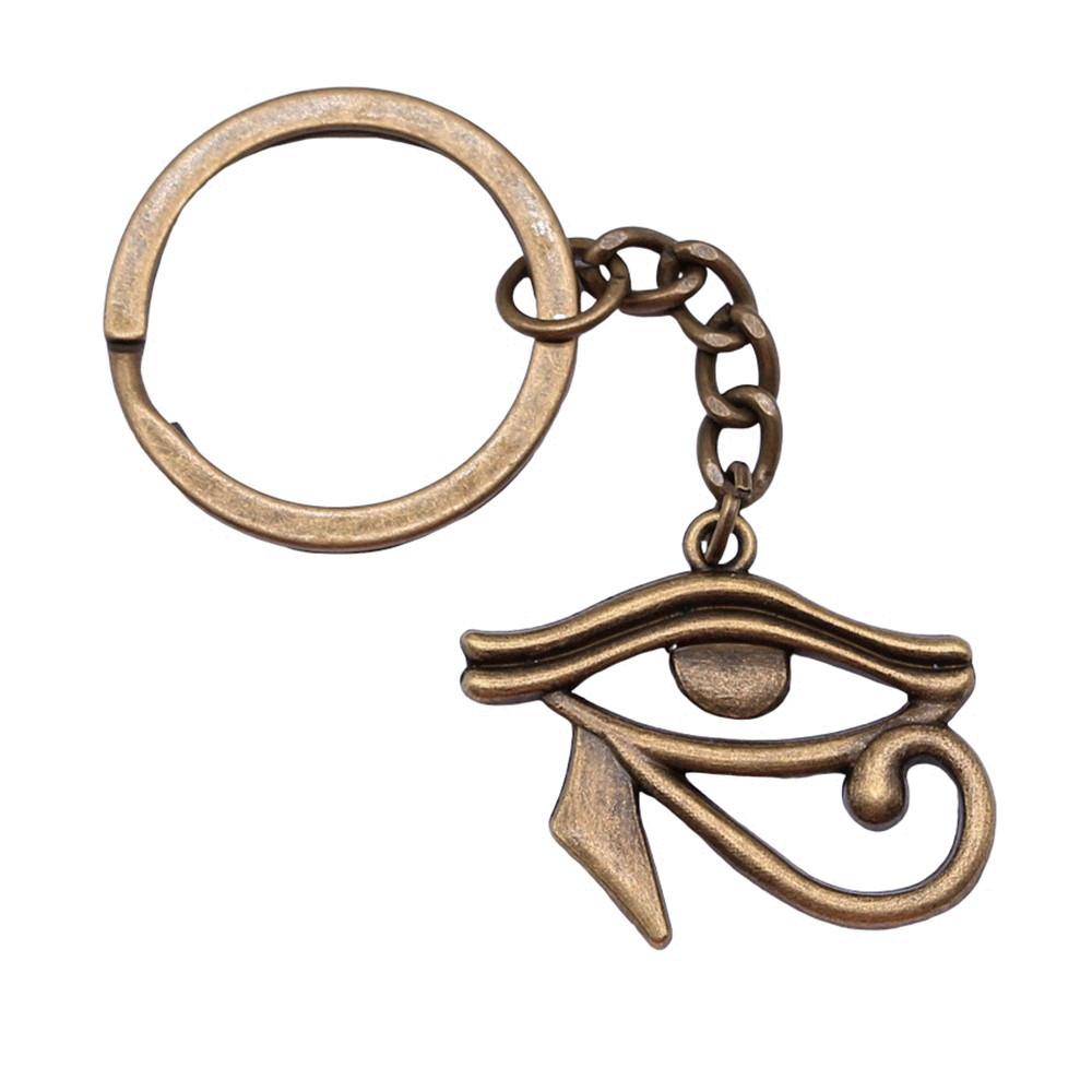 28mm Key Ring Hamsa Hand Eye Of Horus Wedding Jewelry Findings QY025
