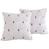Halloween Pumpkin Covers 4040cm Set of 2 for Decorative Throw Pillows