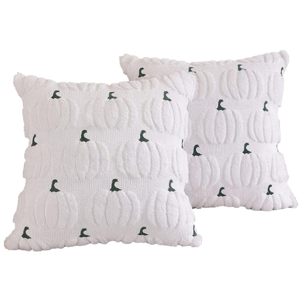 Halloween Pumpkin Covers 4040cm Set of 2 for Decorative Throw Pillows