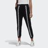 Adidas Originals Cuffed Pants Color Blocked Knit Joggers Women Bottoms Black GI0981