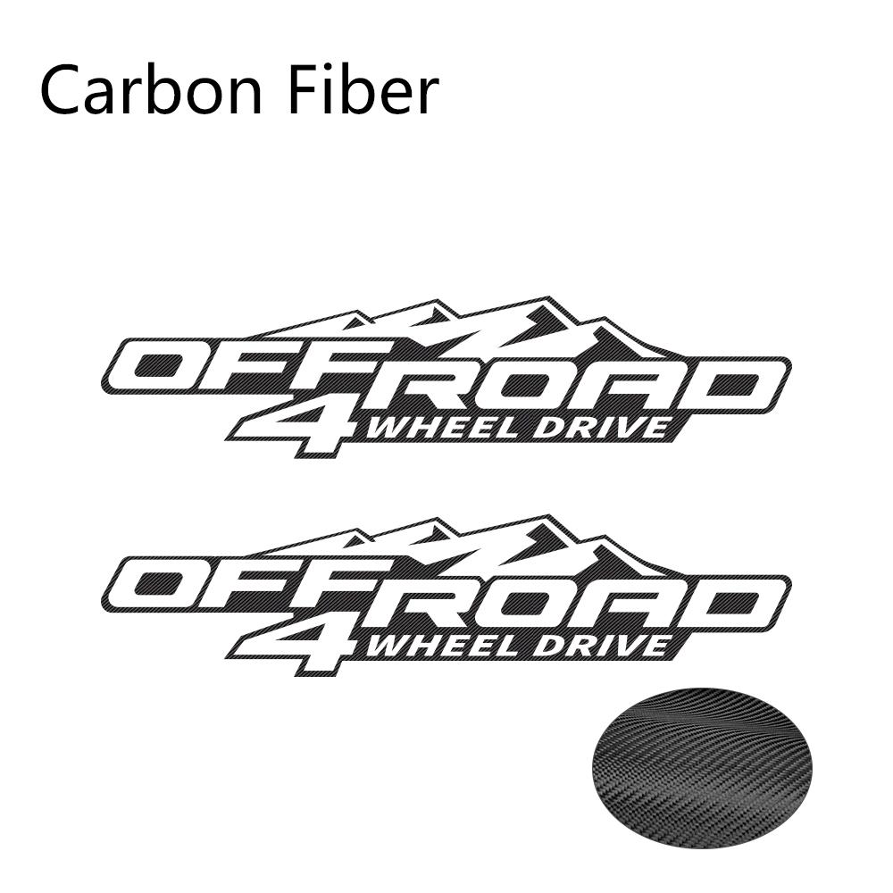 Car Side Sticker Off Road 4X4 For Ford Ranger Raptor Pickup Isuzu Dma Nissan NAVARA Toyota Hilux DIY AutoTuning Accessories