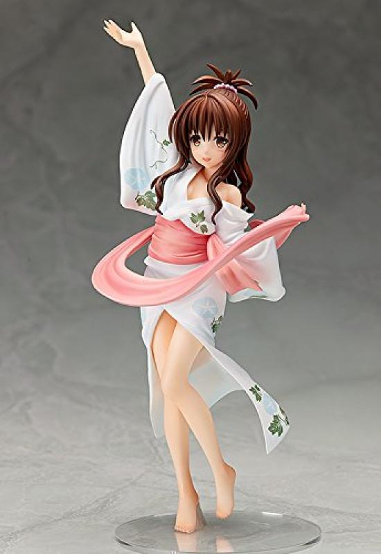 To Darkness Yuuki Mikan Yukata Scale PVC Painted Complete Figure Love-Ru Ver. 1/8