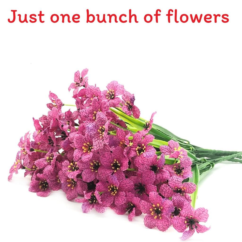 Incana Faux Matthiola Used Plastic Flower For Wedding And Decoration Home
