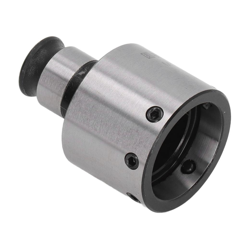 Thread Die Tapping Chuck Carbon Steel Blackening Finish High Hardness Round Die Collet for Male