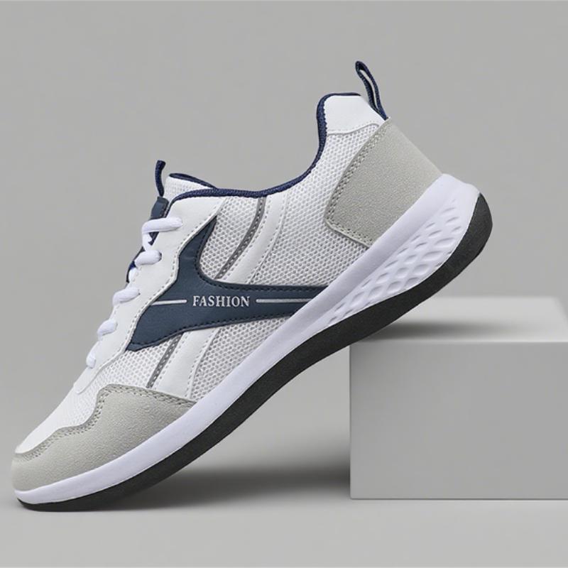 Shoes for Men Spring Autumn Lace Up Flat Sneakers Tennis Lightweight Comfortable Walking Shoes Cost-Effective Choice