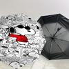 1PC Snoopy Joe Cool Umbrella-9-Rib Reinforced, Automatic Open, Lightweight & Durable, Cute Fashion Accessory for Outdoor-P0761