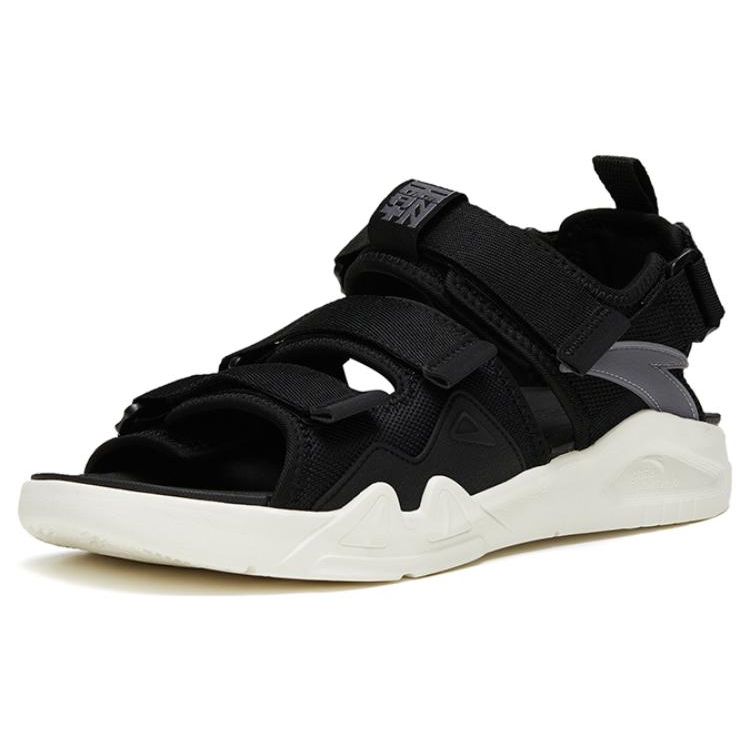 Anta Soft And Comfortable Sports Sandals Men Sandals Black 912326962-1