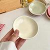 Ceramic Dipping Sauce Dish for Hot Pot BBQ Small Condiment Plate for Sushi Soya Sauce Vinegar Dishwasher Safe Appetizer Bowl