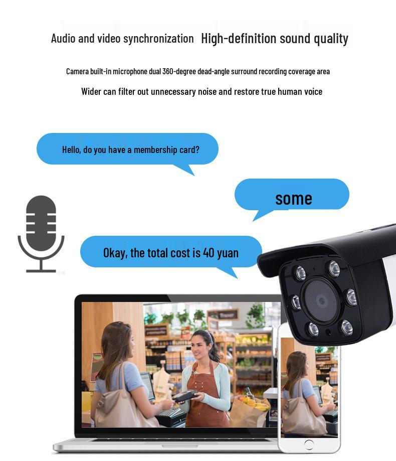 4MP 4-Channel PoE Outdoor Surveillance Camera Kit with Dual Light Night Vision.