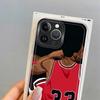 Weiche Handyhülle für iPhone 7 8 XR 12 Mini 16 15 14 Plus 13 12 11 Pro MAX 16e Basketballspieler Cool