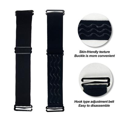 Yousheng 1/2 vnt. peruko elastinė juosta, reguliuojama su metaline sagtimi, patogi ir saugiai priglundanti poliesterio pluošto peruko juosta