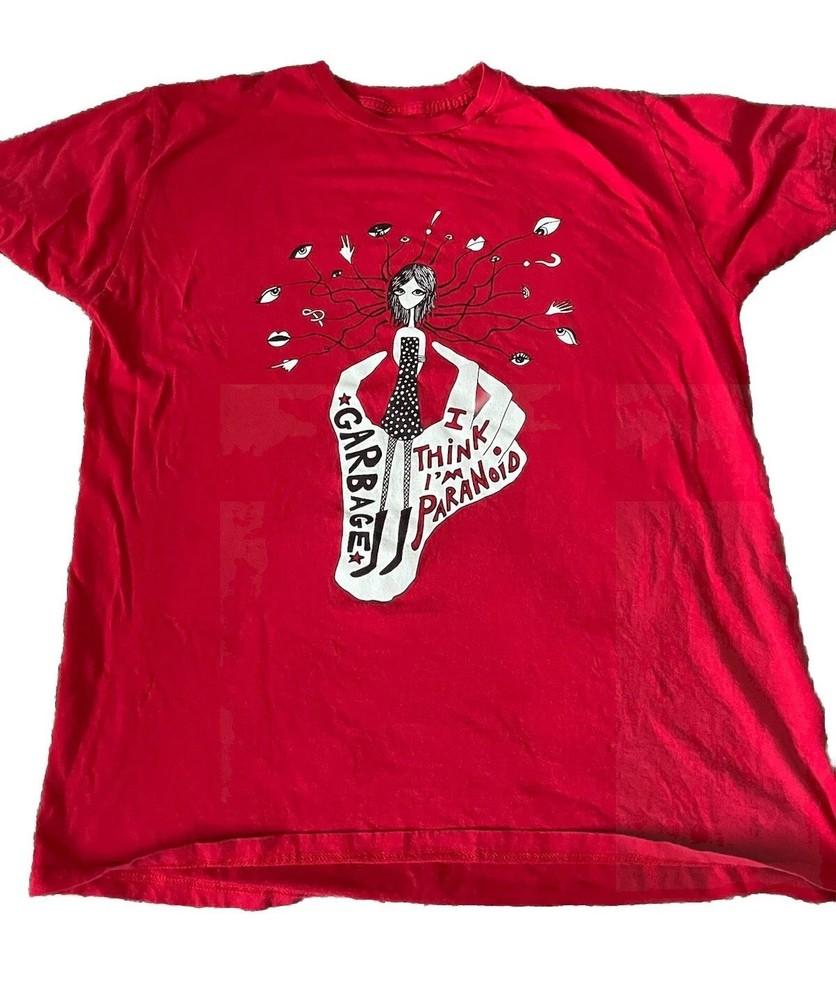 Garbage Band Album Short Sleeve Cotton Red T Shirt S-5XL HS459 Unisex T-Shirt S