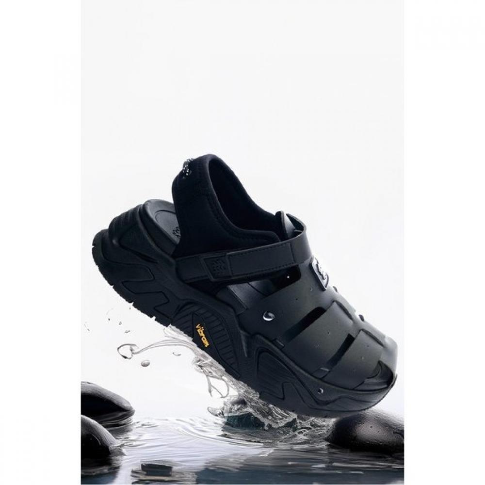 Kolon Sport Women S Sandal fiSher Layer Fe2ax24440blk blacks/240