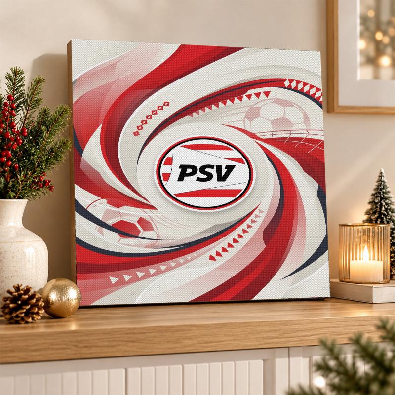 PSV Eindhoven FC Diamond Painting Kit 5D Full Drill DIY Diamond Mosaic Wall Art Home Decor