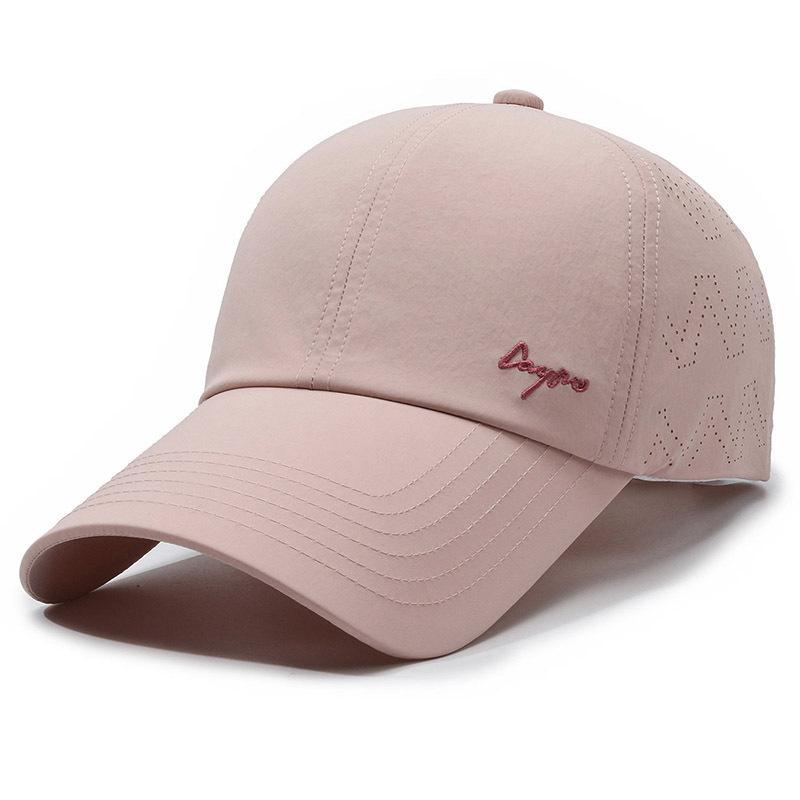 Spring And Summer Men'S And Women'S Fashion Versatile Quick-Drying Baseball Cap Outdoor Leisure Shading Sun Protection Breathable Light Cap Tide