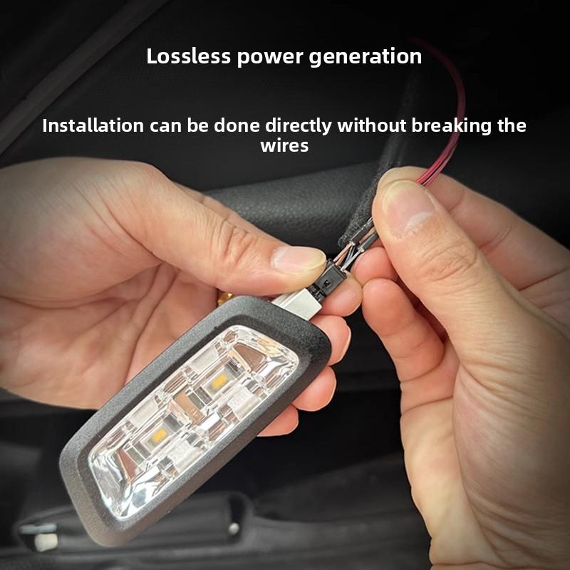 2/4m Car high brightness trunk lighting ambient light interior decoration LED wiring free automatic sensing tailgate light strip