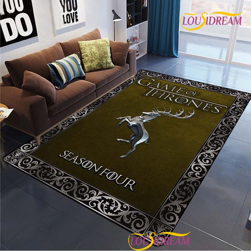 Dragon Of Game Carpet for Living Room Bedroom Rug Kitchen KidsDoor Unslip Floor Mat Birthday Gift Photography Props Alfombra Rug