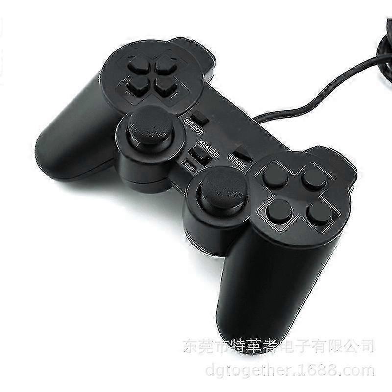 Ps2 Wired Controller For Sony Playstation 2 Black--
