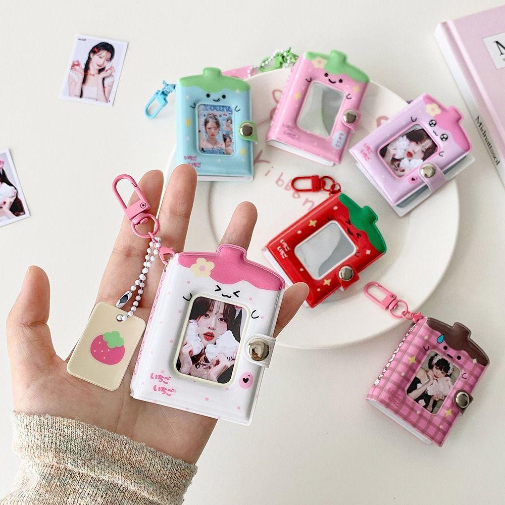 Sleutelhanger Hanger Fotokaarthouder 2-inch Kaartencollectie 2-inch Fotoalbum Idool Kaart Display